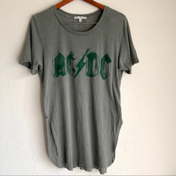 ❌SOLD❌Junk Food AC/DC Green T-shirt Size Small - Picture 6 of 12